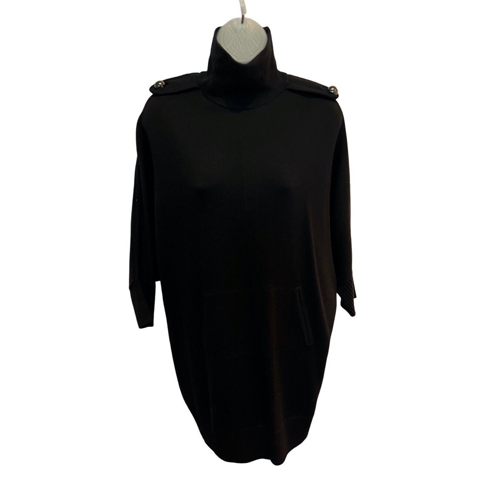 Tory Burch Women’s Black Sweater Dress Size: Small